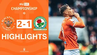 Highlights | Blackpool v Blackburn Rovers