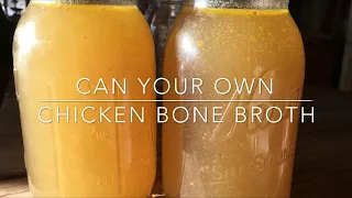 Can Your Own Chicken Broth (IT'S SO EASY!!): Homesteading Family