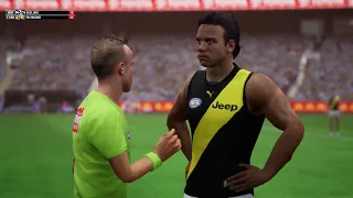 AFL Geelong VS Richmond Highlights R15 2022 AFL Evolution 2