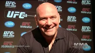 UFC 149: Dana White Media Scrum (20 minutes, complete + unedited)