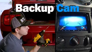 How To Install A Backup Camera on a Mustang (S197)