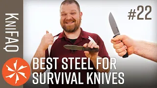 KnifeCenter FAQ #22: Best Steel for Survival? + More Altoids Tin Knives, Historic Knives, More!