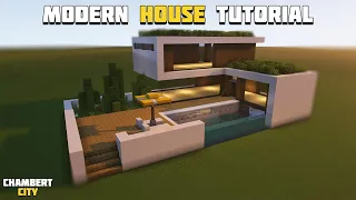 How to make a MODERN HOUSE for YOU and your FRIENDS in minecraft 🏡| EASY |