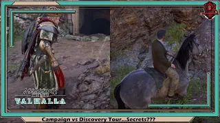 Assassin's Creed Valhalla- Campaign vs Discovery Tour...Secrets???