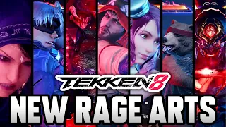 Tekken 8 - Full Rage Arts For Returning Characters