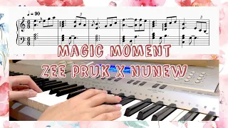 จังหวะตกหลุมรัก Magic Moment- Didi x Dada-Zee Pruk x NuNew Version Piano Cover/ Tutorial/ Sheet