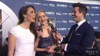 Jennifer Lawrence: Yahoo Interview X-Men: Days of Future Past Premiere[1080p]