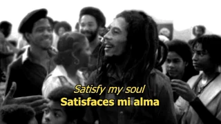 Satisfy my soul baby - Bob Marley (LYRICS/LETRA) (Reggae)