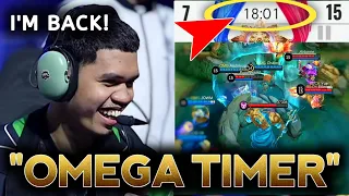 Never Say Die! CH4KNU brought back the "OMEGA Timer" in his MPL return vs BLACKLIST