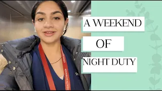 COME WITH ME FOR A WEEKEND OF NIGHTS | TAMIL VLOG | NHS DOCTOR