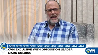 CVM Exclusive with Opposition Leader Mark Golding - FULL Interview | @cvmtvnews