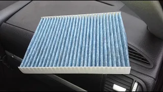 How to change the cabin filter of the Porsche Cayenne