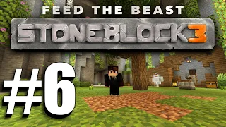 Ore Processing and Chickens | FTB StoneBlock 3 - Ep 6 | Modded Minecraft 1.18.2