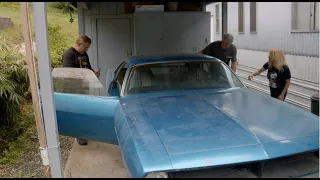 FINDING AN ORIGINAL SIX CYLINDER BARRACUDA IN A CARPORT IS NOTHING SHY OF A MIRACLE THESE DAYS.