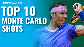 Top 10 Best Tennis Shots & Rallies | Monte Carlo 2021