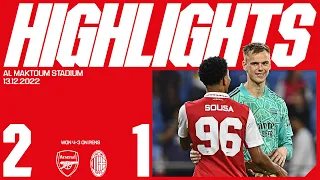 HIGHLIGHTS | Arsenal vs AC Milan (2-1, 4-3 on penalties) | Dubai Super Cup | Odegaard, Nelson