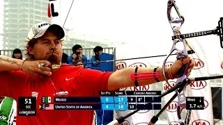 Mexico v USA – recurve mixed team gold | Shanghai 2014 Archery World Cup S1