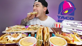 EATING My Favorite Items From TACO BELL | Crunchwrap Supremes + Fries Supremes | Mukbang