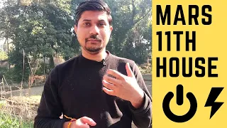 Mars in 11th House in Vedic Astrology