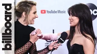 Camila Cabello Reacts to Her 4 Wins Backstage at the 2018 AMAs | Billboard