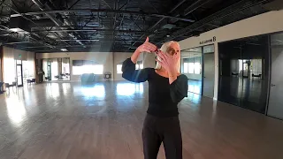 Slow Waltz Exercise, Body Posture, Body Swing,