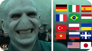 "HARRY POTTER IS DEAD" 😂😱 ❌ In Different Languages 🔥 | VOLDEMORT LAUGH 😂🥲 [4K]