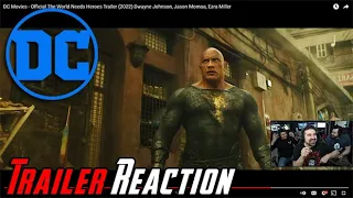 DC 2022 Films: Black Adam + Flash + Aquaman 2 + Batman - Angry Reaction!