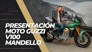 🦅 Moto Guzzi V100 MANDELLO - Presentación de una Roadster Tourer 🦅