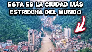 así es Yanjing, La Ciudad más ESTRECHA del mundo