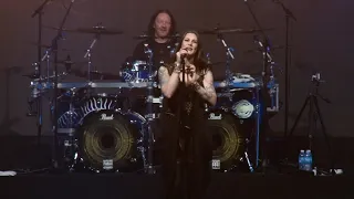 006a . Floor Addresses the Fans (Live) - Nightwish. Decades Tour. Buenos Aires  [4K Upscaled]