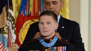 President Obama Awards Corporal Kyle Carpenter the Medal of Honor