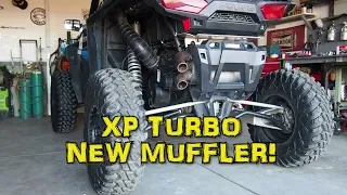 Borla Pro XS Muffler installed on 2018 Polaris RZR XP Turbo!