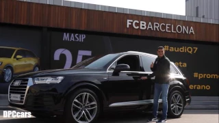 FC Barcelona Players Receive New Audi's