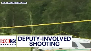 Man in hospital after Marion County deputy-involved shooting