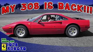 Mrs. Wizard's Ferrari 308 is back and running Great! You won't believe the major improvements!