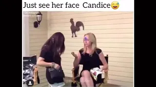 TVD CAST SET PRANKS ON CANDICE