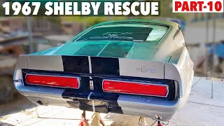 (Part-10) 1967 Shelby GT500 Project BETSY Mustang Fastback - Fixing SHADY SHOP work - Replica Build