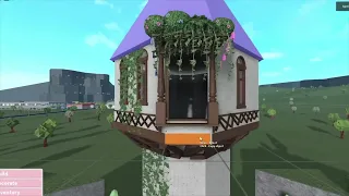 *Recreating Rapunzel's Tower* in Roblox Bloxburg