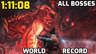 Sekiro All Bosses Speedrun in 1:11:08 [Former World Record] (Glitchless)