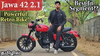 Jawa 42 2.1 Review | Powerful Retro Bike!! தமிழில்