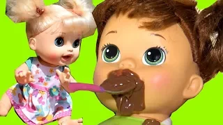 бэйби элайв Baby Alive удивительная малютка интерактивная кукла hasbro Беларусь Belarus funny sister