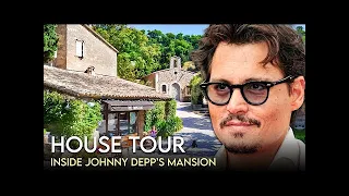 Johnny Depp   House Tour   $100 Million French Mansion & More