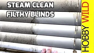 STEAM CLEANING FILTHY VENETIAN BLINDS - Karcher SC3 Steam Cleaner