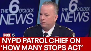 NYPD Chief of Patrol on "How Many Stops Act" bill