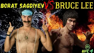 Bruce Lee vs. Borat Sagdiyev - EA sports UFC 4 - CPU vs CPU