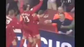 Gerrard's wonder goal vs olympiakos (you beauty)