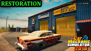 Restoration! 1955 Chevrolet Delray Custom Coupe | Car Mechanic Simulator 2021