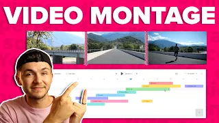 How to Make a Video Montage - Online Video Editing Tutorial