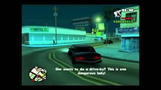 Grand Theft Auto: San Andreas® Denise Driveby?