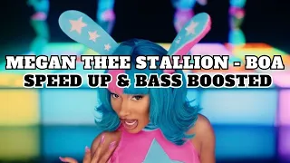 Megan Thee Stallion - BOA | SPEED UP & BASS BOOSTED (BEST SONG FROM 2024)